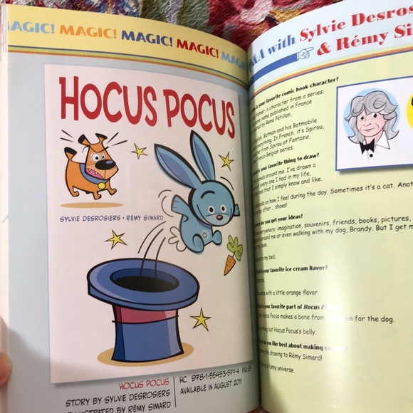 Graphic Novel Sampler 1 Binky Dessa Red Otto/Crackers Luz Hocus Pocus Lila/Ecco - Picture 15 of 16